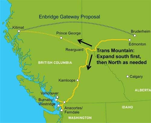 Trans Mountain pipeline,Enbridge pipeline,First Nations,Albert Tar Sands