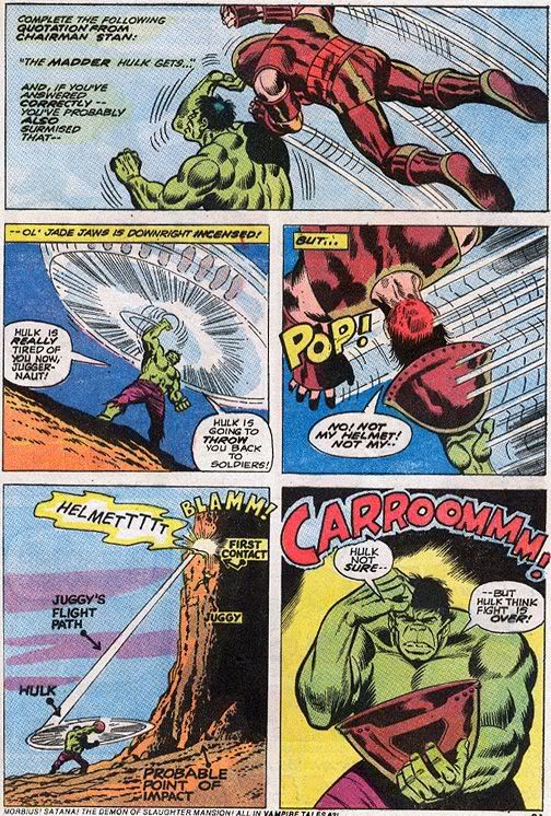 Juggernaut vs. Hulk