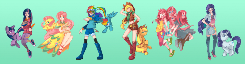 mlp_the_mane_6_by_sapphire1010-d47w6qi.png