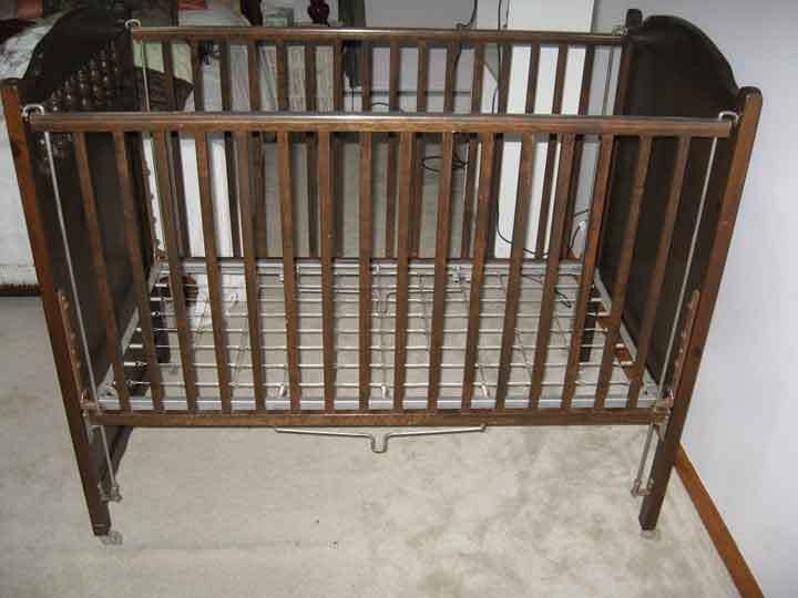 Simmons Crib Manual simmons crib walnut finish photo by estateitems photobucket Simmons Crib Manual simmons crib walnut finish photo by estateitems photobucket
