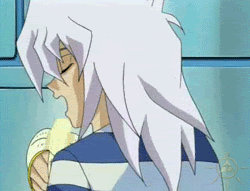 Bakura Eating