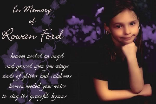 Thread: Rowan Ford - 9-Year-Old Girl Found Dead