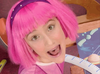 Pink = hot