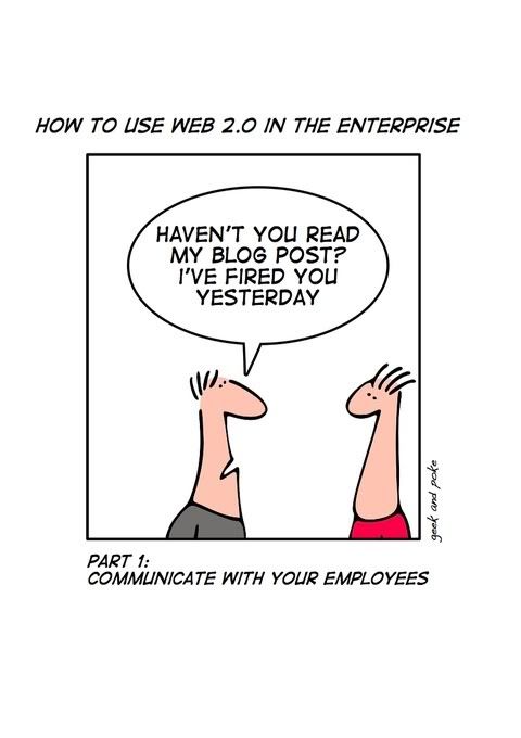 Web 2.0 workplace communication