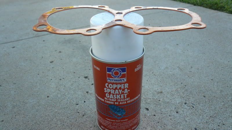 Copper spray head gasket honda