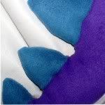 Turquoise & Purple Dragon Tail For Playtime