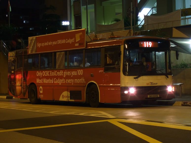 593G on Svc 119 Night