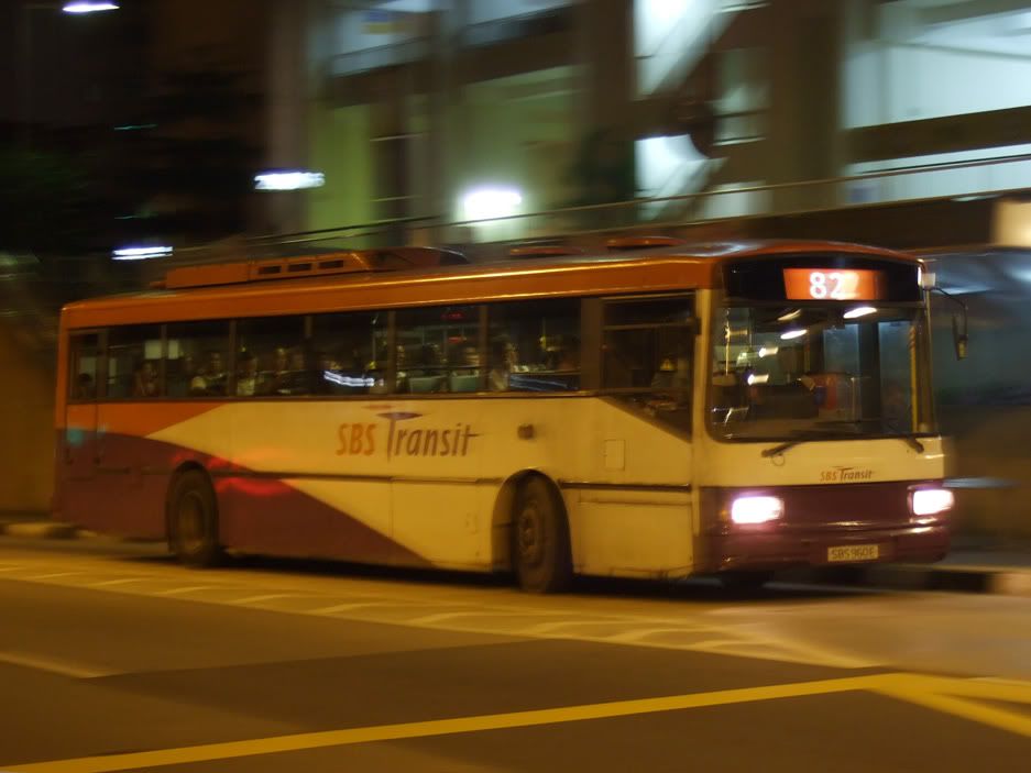 Attempt at night panning shot