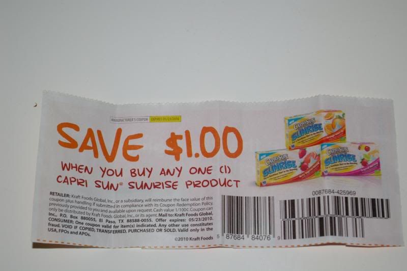 juice box coupon