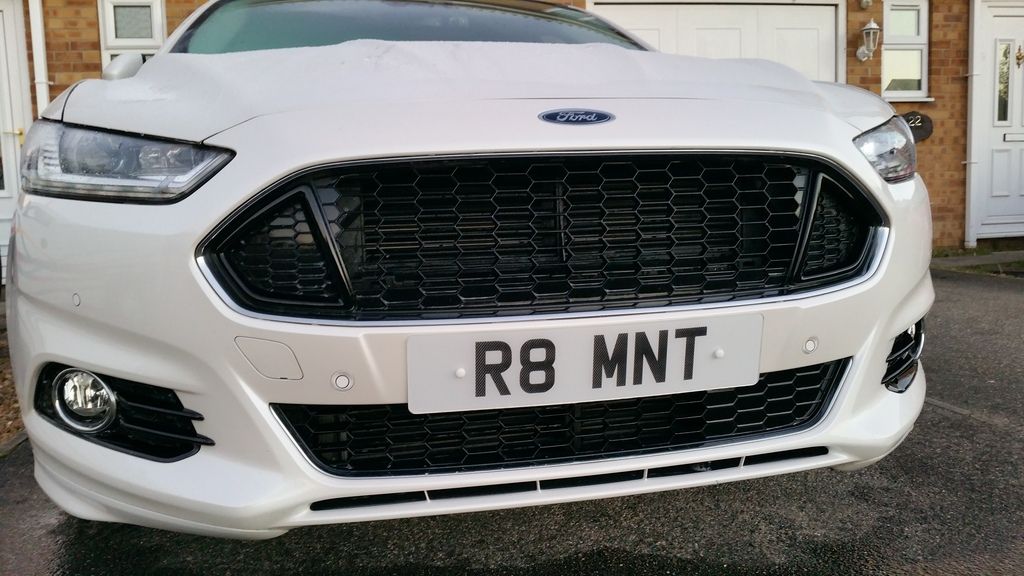 Front Number Plate Holder Ford Automobiles Forum