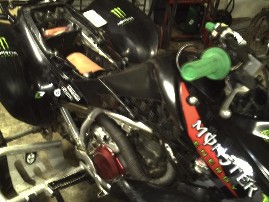 Got my QuadTech hood from TRX450RACER174 Honda TRX 450R