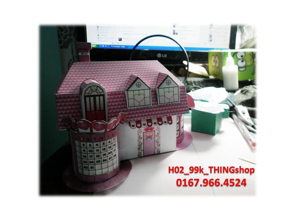THINGshop, mô hình nhà, handmade cực rẻ cho anh em tặng bạn gái - 2