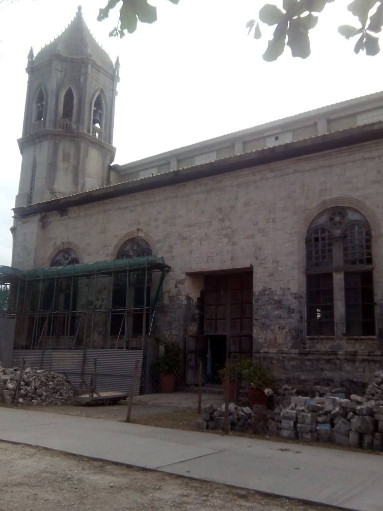 Our Lady of Assumption Church in Dauis, Bohol, Philippines Belfry of the Our Lady of Assumption Church in Dauis, Bohol, Philippines