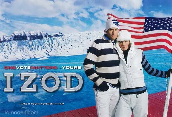 Courtney Robertson for Izod