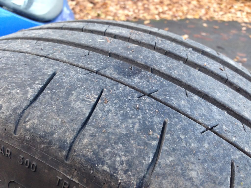 Tyre shoulder wear Baby BMW Forum