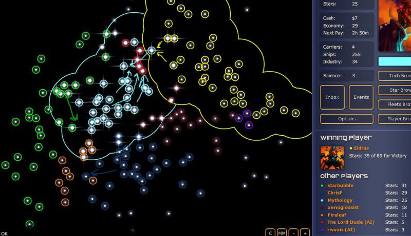 attack galaxy map neptune's pride