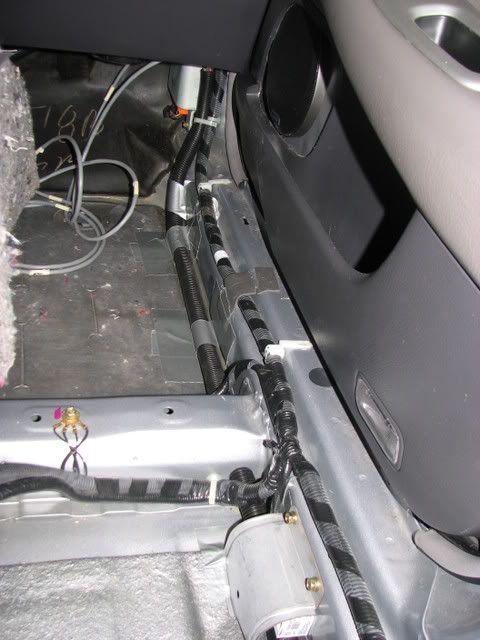 Run power wire through firewall honda accord