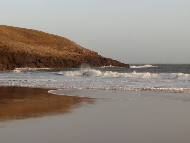 atmospheric welsh coast