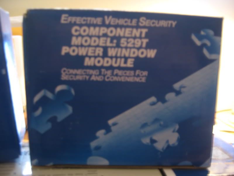 F.S. Viper 791XV Alarm w/remote start + Window modules + Tilt Sensor