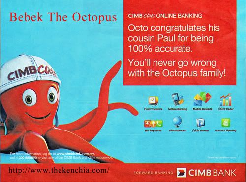 Bebek the octopus