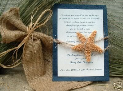 Wedding Locations Maryland on Starfish Themed Wedding