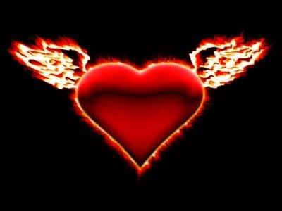 flaming heart Pictures, Images and Photos
