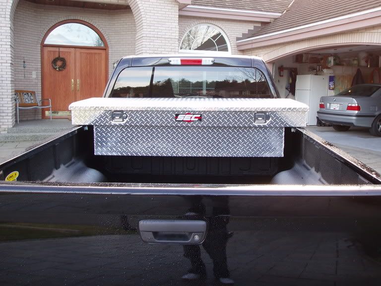 Pictures LineX Tool Box Vent Visors Chevy Colorado & GMC Canyon