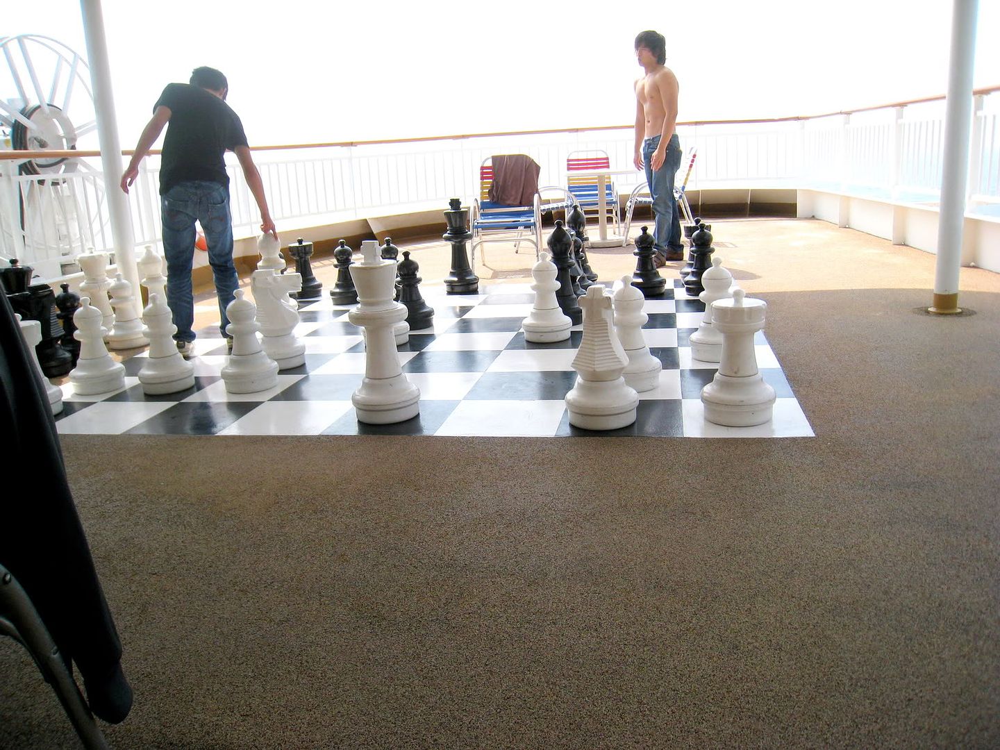Playing The Big Chess