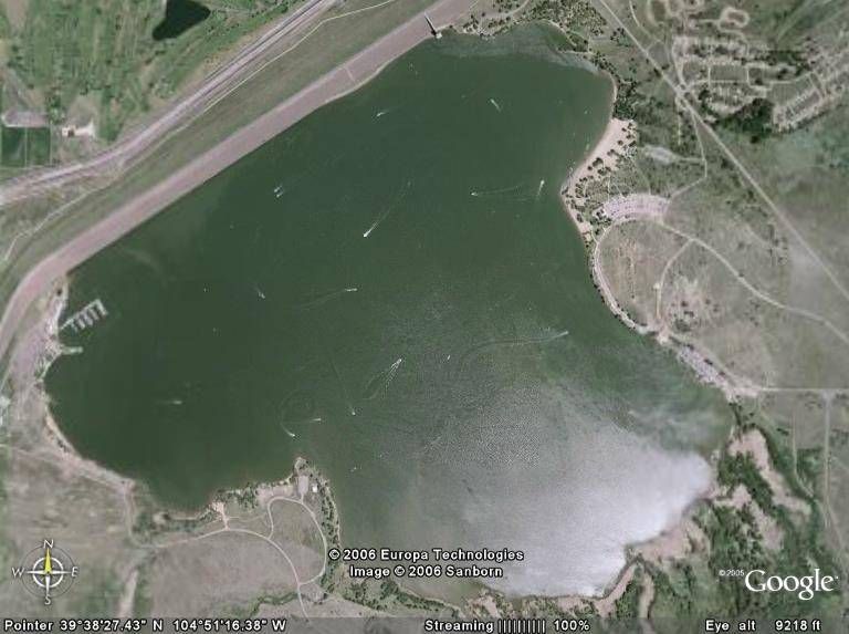Fishing map of Cherry Creek Colorado Fisherman Forum