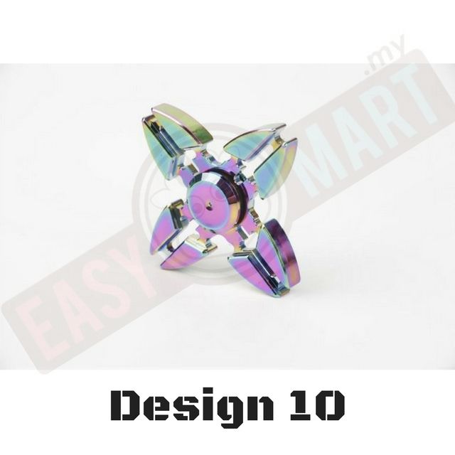 Hand Spinner Rainbow Aluminium Tri F (end 5/23/2018 4:15 PM)