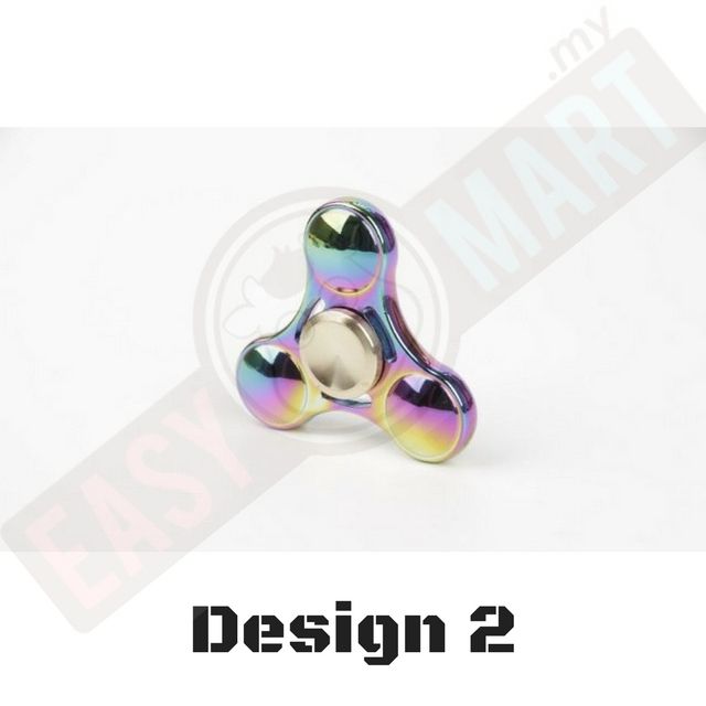 Hand Spinner Rainbow Aluminium Tri F (end 5/23/2018 4:15 PM)