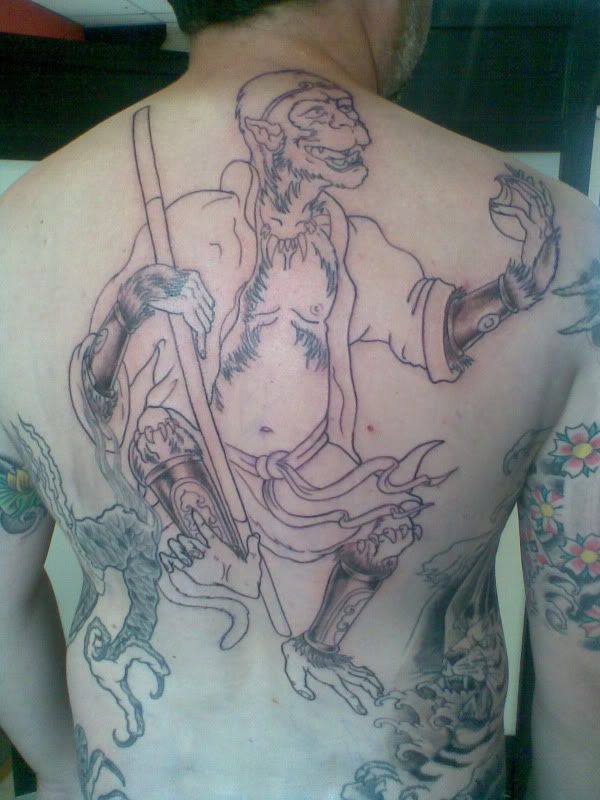 TV Community - Monkey Magic - Backpiece (TATTOO.TV FORUM - TATTOO CHAT)