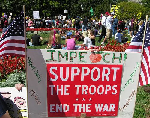 Support our troops: impeach!