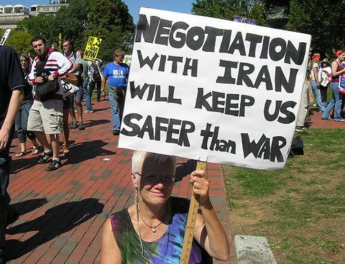 Negotiation not war