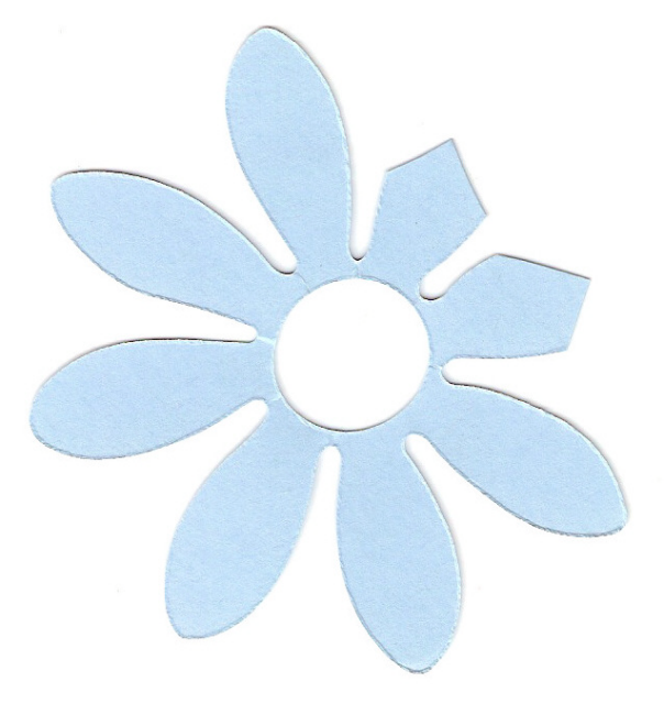 flower pattern template. 8 petal flower pattern