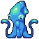 pixel squid