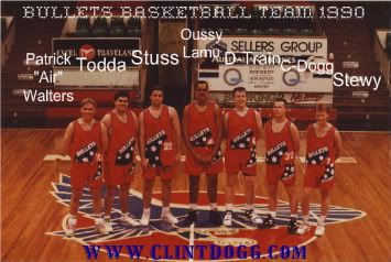 Bullets Basketball Team 1990 -site