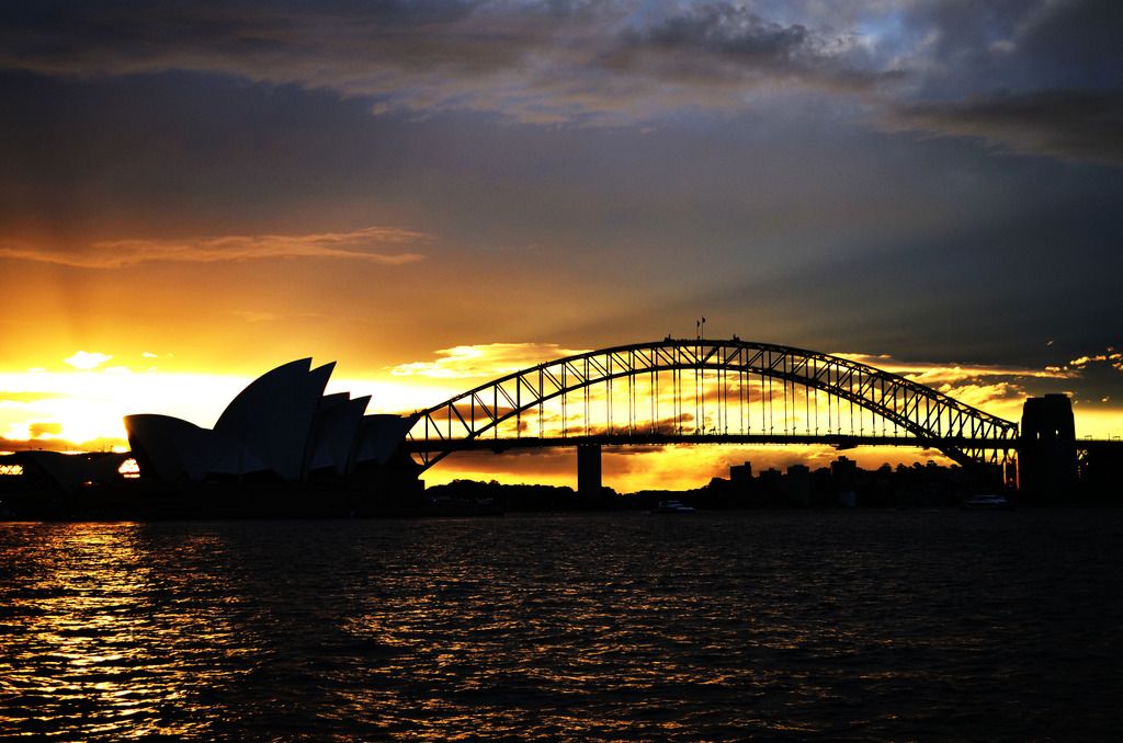 The sunset