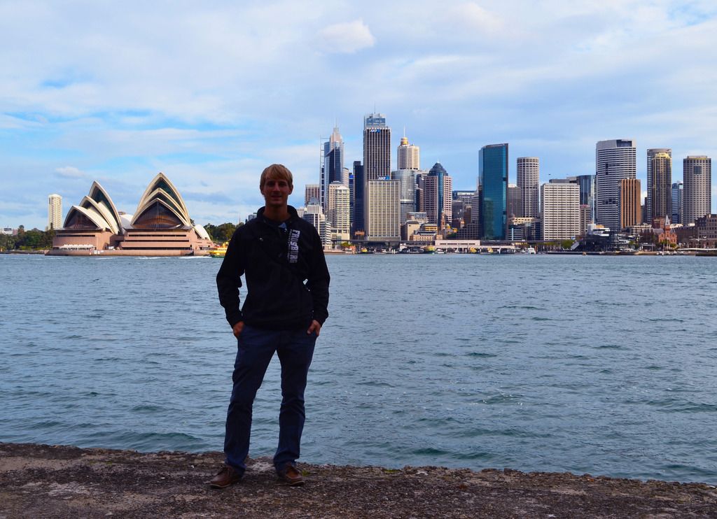 The beautiful skyline of Sydney