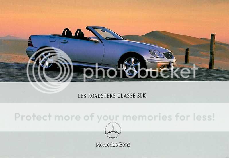 1998 1999 2000 2001 Mercedes Benz SLK 230 SLK320 Factory Service