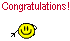 Congratulations