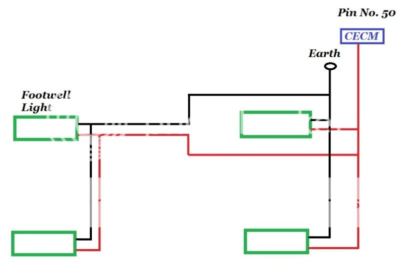 Footwell Lights - Page 2 - Skoda Octavia Mk II (2004 ... skoda octavia vrs wiring diagram 