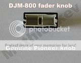 PIONEER FADER SLIDER KNOB DJM 400 700 800 DJM800 DJM700  